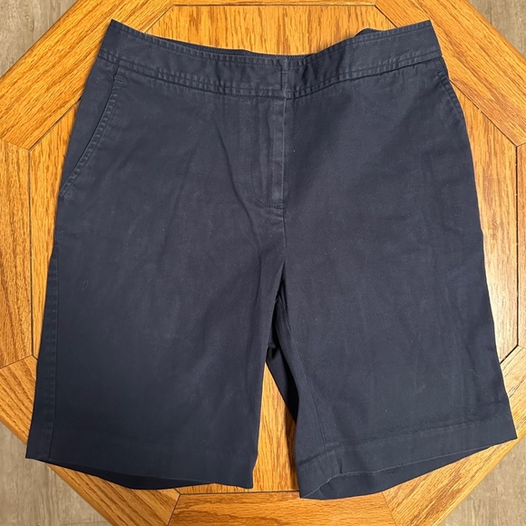 *J. MCLAUGHLIN* Dk. Navy Shorts Size 2 - Picture 1 of 5